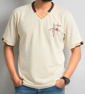 Stylish v- neck t shirt